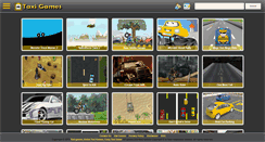 Desktop Screenshot of freetaxigames.net